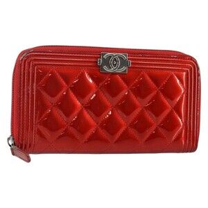 Chanel Boy CHANEL Long Wallet